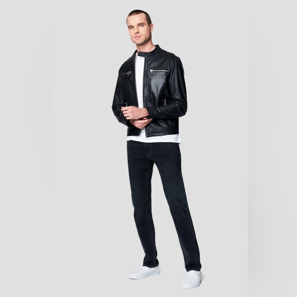 BlankNYC 100% Goatskin Leather Jacket - INTOXICATING JACKET in Black - Picture 3 of 13